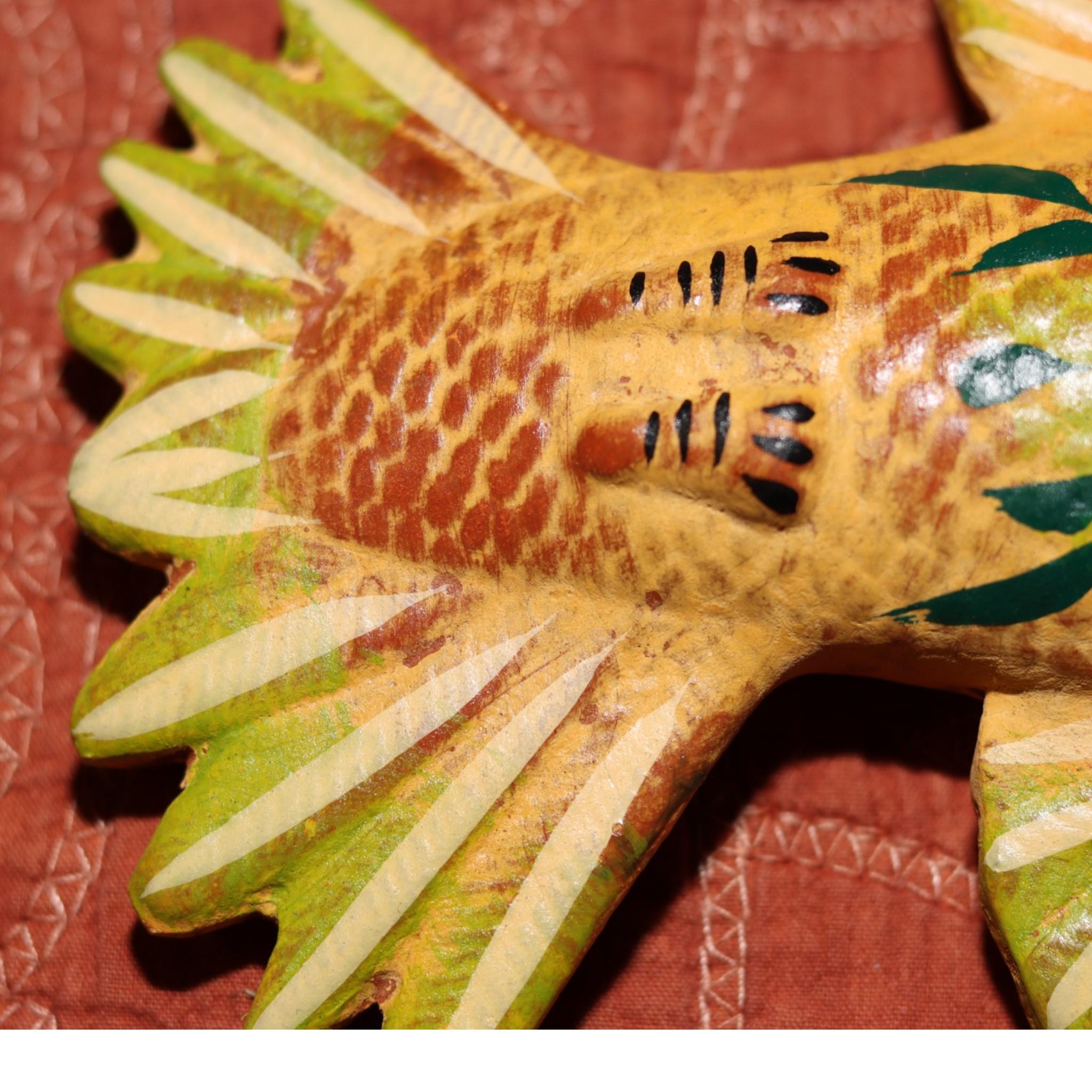 Hummingbird | Hand-Painted Ceramic Amber Gold  Sculpture bird, Bird Lover Gift